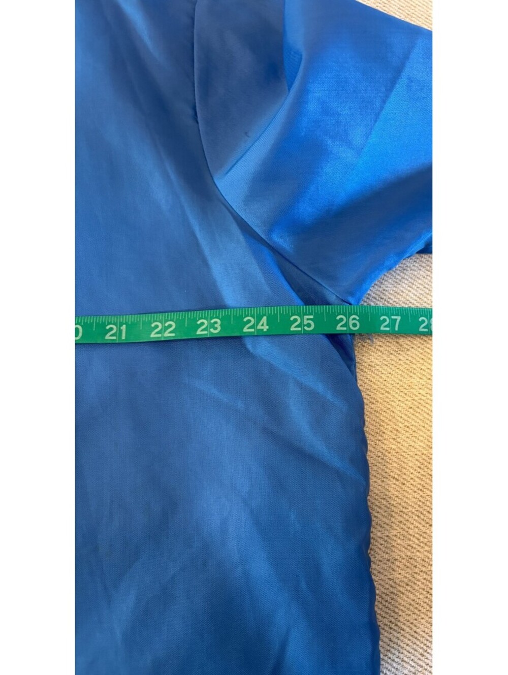 Vintage 60s Catalina Surfers Nylon Surf Windbreaker Pullover Smock Blue Yellow L - Picture 3 of 10